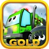 Trash Collector Truck Driver Gold - The Dirty Garbage Car Fun for Kids