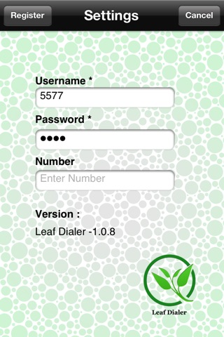 Leaf Dialer screenshot 4