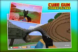 Game screenshot Cube Gun 3D Zombie Island mod apk