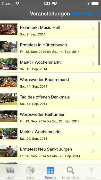Screenshot #3 pour Worpswede24