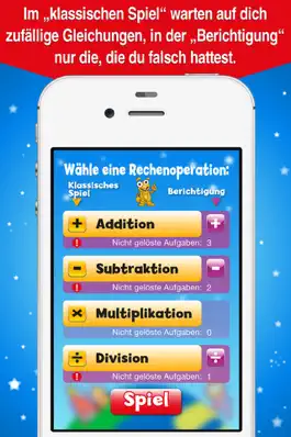 Game screenshot Mathespaß für kluge Kinder - Addition, Subtraktion, Multiplikation und Division! Das ist Mathematis GRATIS! apk