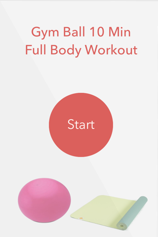 Gym Ball 10 Min Full Body Workout - daily fitness exercise home program and workout trainer, Pilates and Calisthenics routine just for women screenshot 3