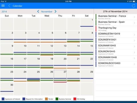 Screenshot #6 pour UN Procurement