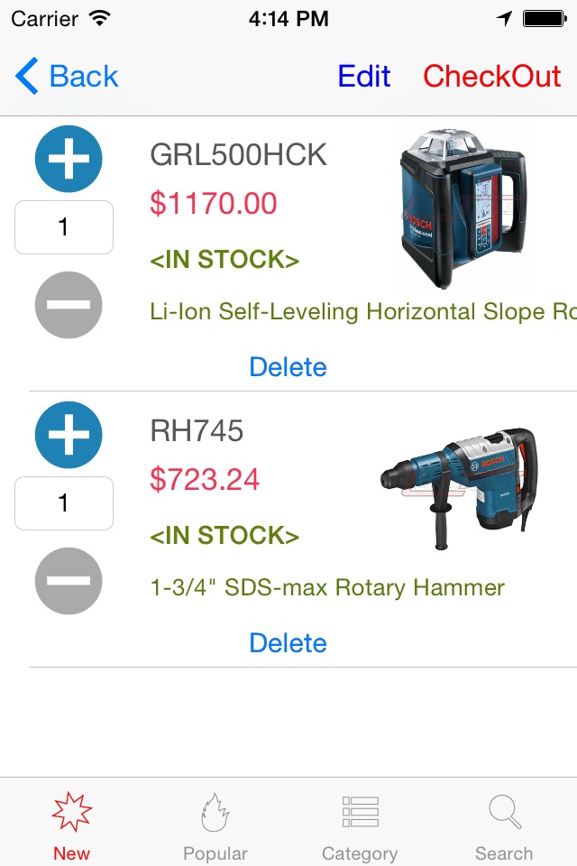 Bosch Tools screenshot 4