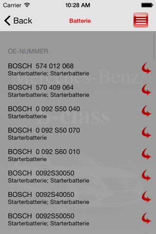 Запчасти Mercedes-Benz S-class screenshot 2