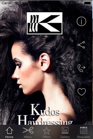 Kudos Hairdressing screenshot 2