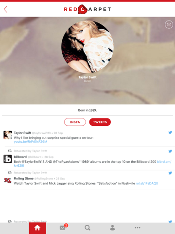 Screenshot #5 pour Red Carpet - Message Celebrities