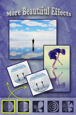 Water Reflection Effects Pro - Photo Mirror & Light Blender to Clone Yourself screenshot 4