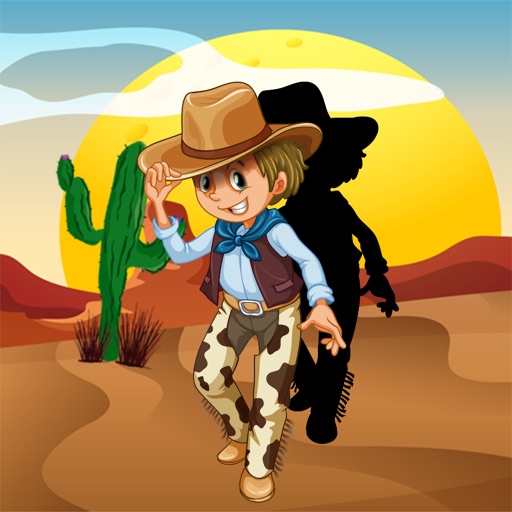 A Cowboys Shadow Game to Learn and Play for Children icon