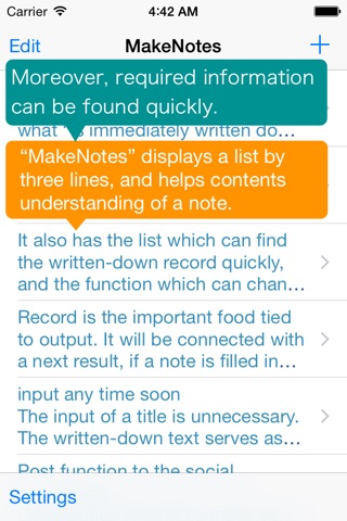 MakeNotes screenshot 4