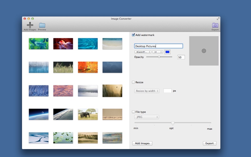 Screenshot #1 pour Image Converter