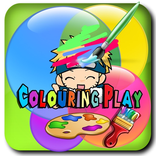 Colouring Play For Naruto Version iOS App