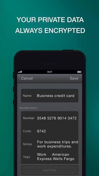 Memlapse - Password and Personal Data Manager