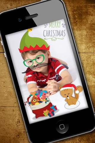 Stickers y pegatinas para fotos de navidad para niños screenshot 3