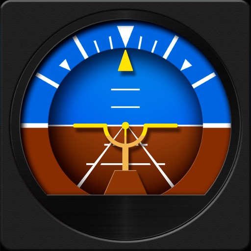 Airplane Gyroscope Attitude Indicator icon