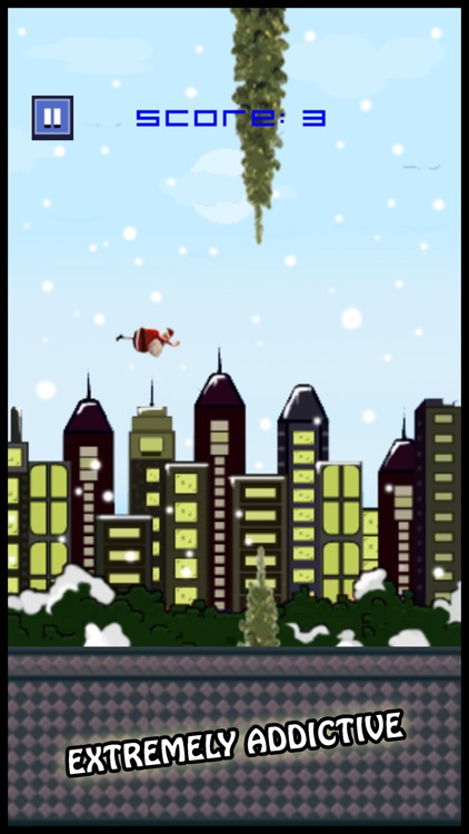 Flappy Santa Christmas Bird Flyer
