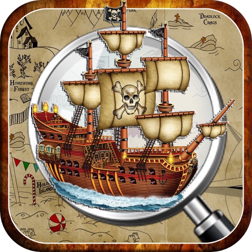 Pirate's Adventure & Haunted Room Hidden Objects icon