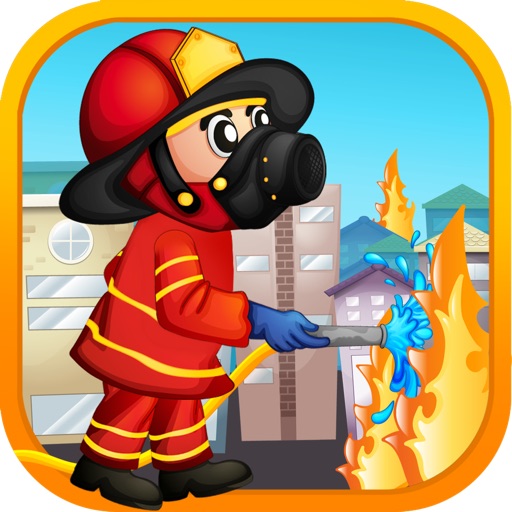 Fireman Rescue Rush PRO - Run and jump over the fire! icon