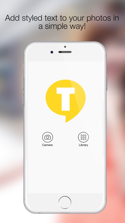 Quickly - Add styled text to your photos in simple way