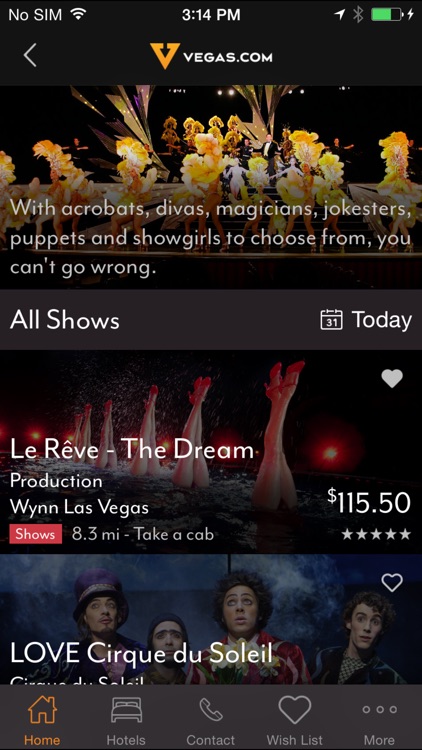 Vegas.com screenshot-3