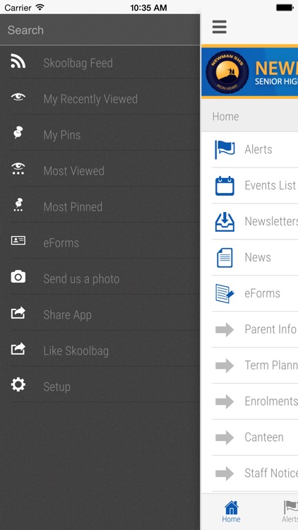 Newman Senior High School - Skoolbag