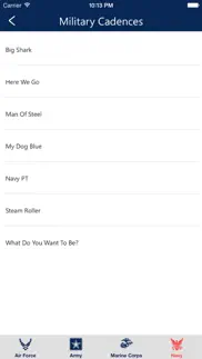 u.s. military cadences — army, navy, air force, & marine corps iphone screenshot 4