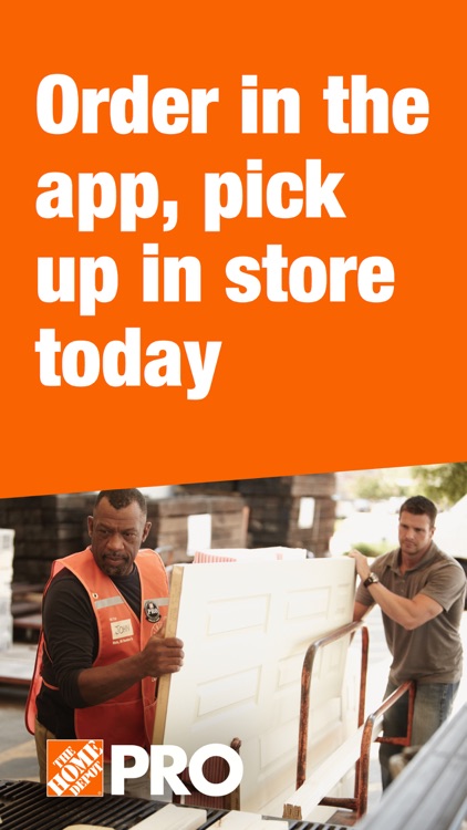 The Home Depot Pro App