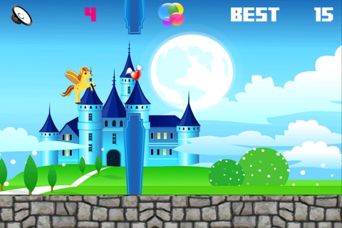 Unicorn Flying Maze - Magical Kingdom Glider Game Free screenshot 4