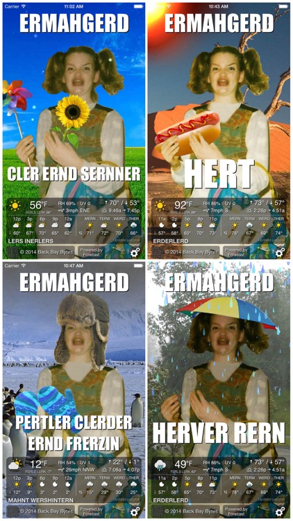 ERMAHGERD! Weather