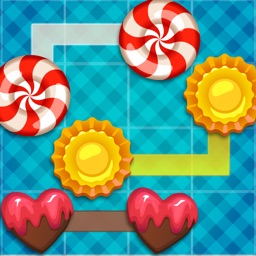 ‘ A Candy Connect Sweet Treat Path – Free Logic Game
