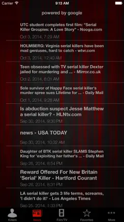 Serial Killer Murder Library iPhone image 4