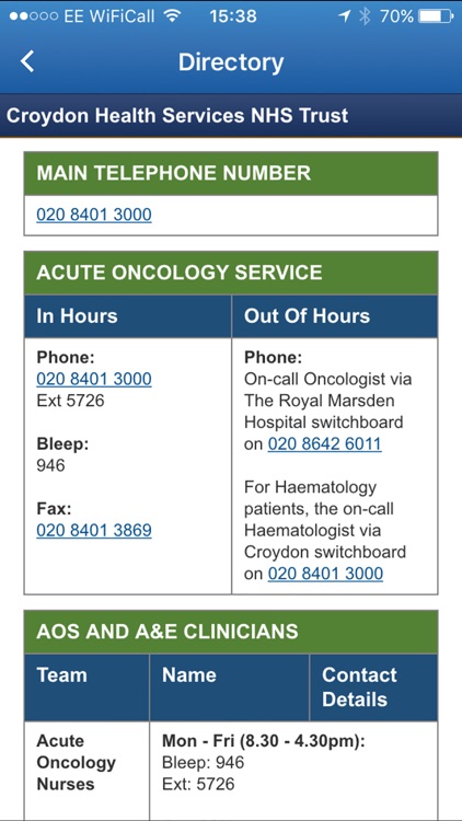 London Cancer Alliance Acute Oncology Guidelines 2.0 screenshot-3