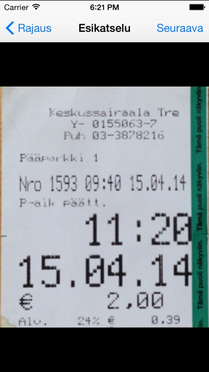 OLEn Kuitti screenshot-3