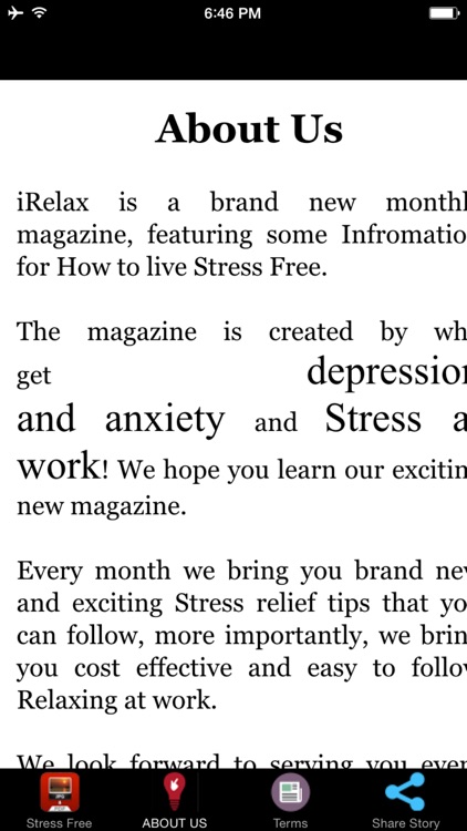 iRelax - Art of Stress Free Living Magazine