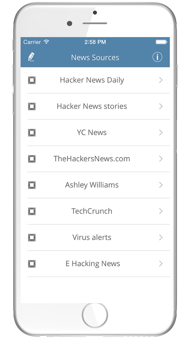Screenshot #2 pour Hacker news app - All the Hacking news , firewalls technology , Tech news reader and anti virus alerts