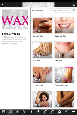 FLIRT Waxing screenshot 2