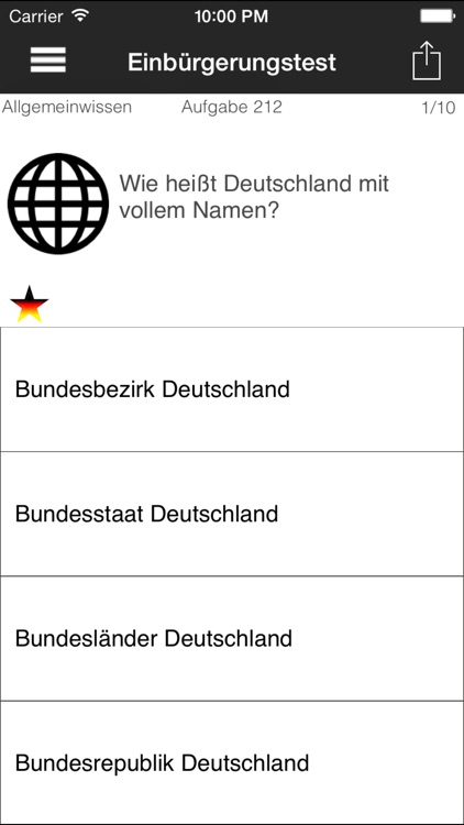 Citizenship 2015 - "Leben in Deutschland" Offiziell