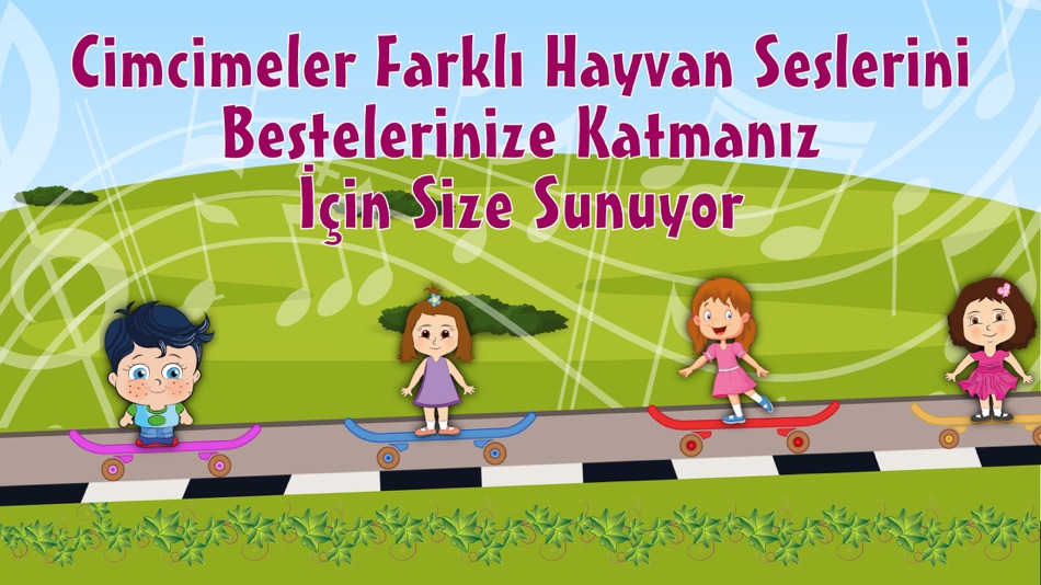Cimcimelerle Orman Orkestrası - Çocuklar için Türkçe Piyano Çalma Oyunu - 2.1 - (iOS)