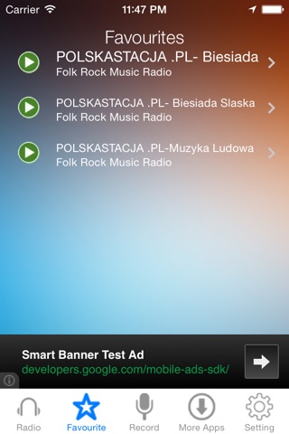 Folk Rock Music Radio Recorder screenshot 3