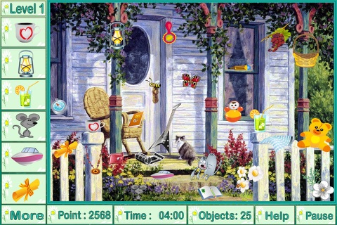 Majestic Gardens Hidden Objects Game screenshot 2