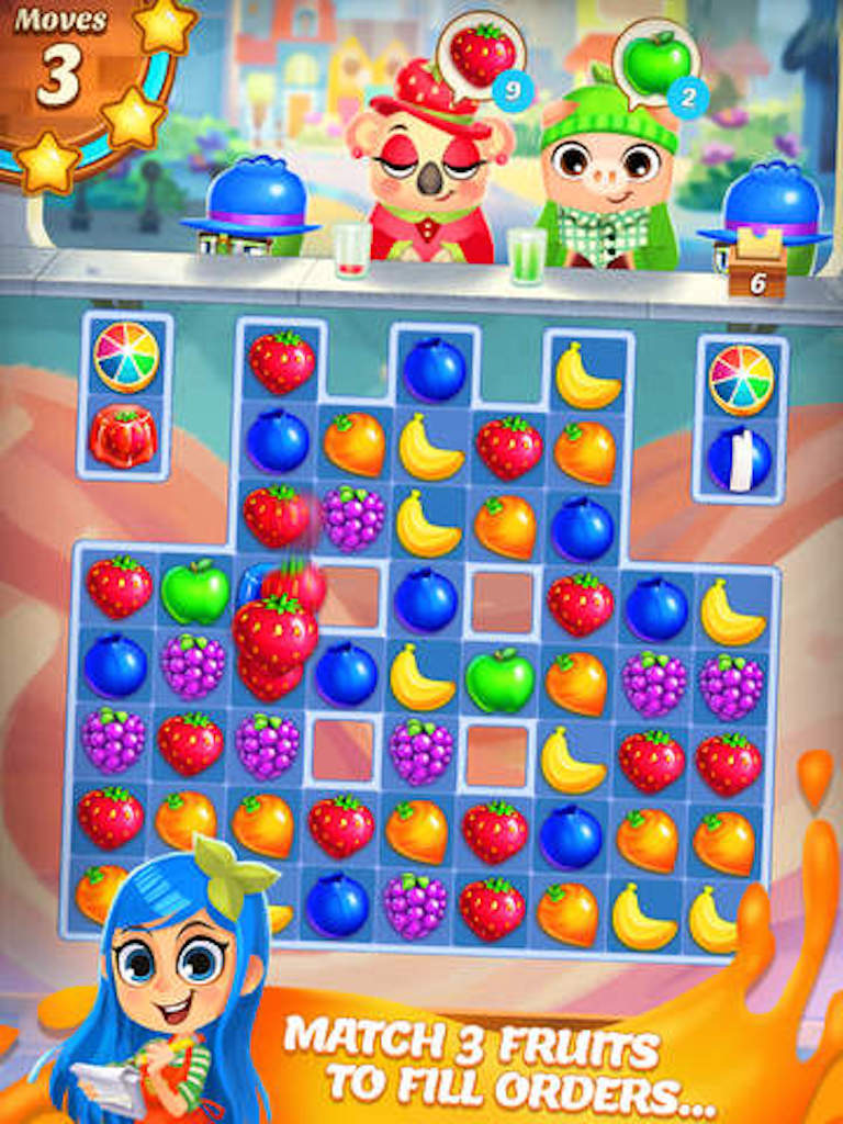 Fruit Chef - 3 juice mania match puzzle game