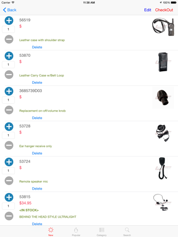 Lee's Tools For Motorola iPad screenshot 4 - Shopping app