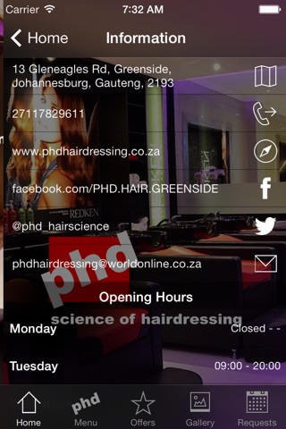 PHD Hairdressing. screenshot 3