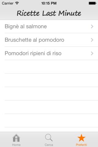 Ricette Last Minute screenshot 4