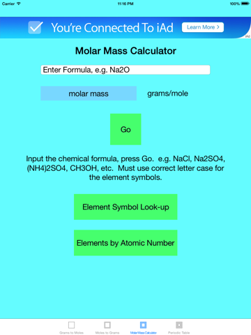 Screenshot #6 pour grams to moles free