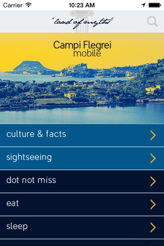 Campi Flegrei Mobile screenshot 2