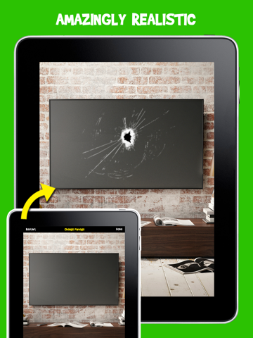 Damage Cam - Fake Prank Photo Editor Booth iPad screenshot 3 - Entertainment app