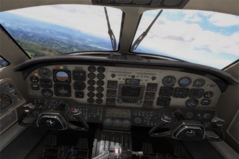 Flight Simulator (Baron 58 Edition) - Become Airplane Pilot screenshot 4