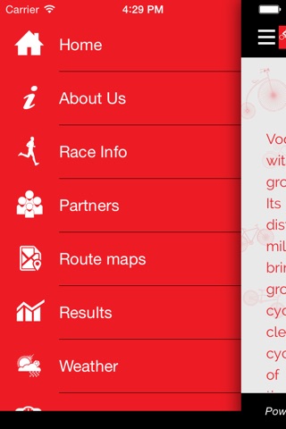Vodafone Cycling Marathon screenshot 4