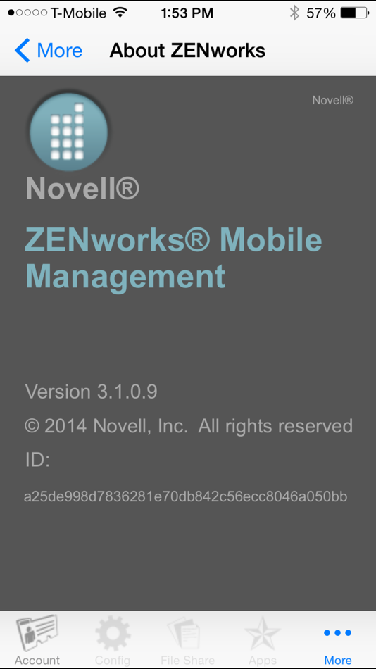ZENworks - 3.2.0.11 - (iOS)